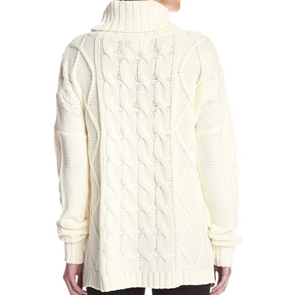 Six Crisp Days Women's Cable Knit Turtleneck - Picture 3 of 6